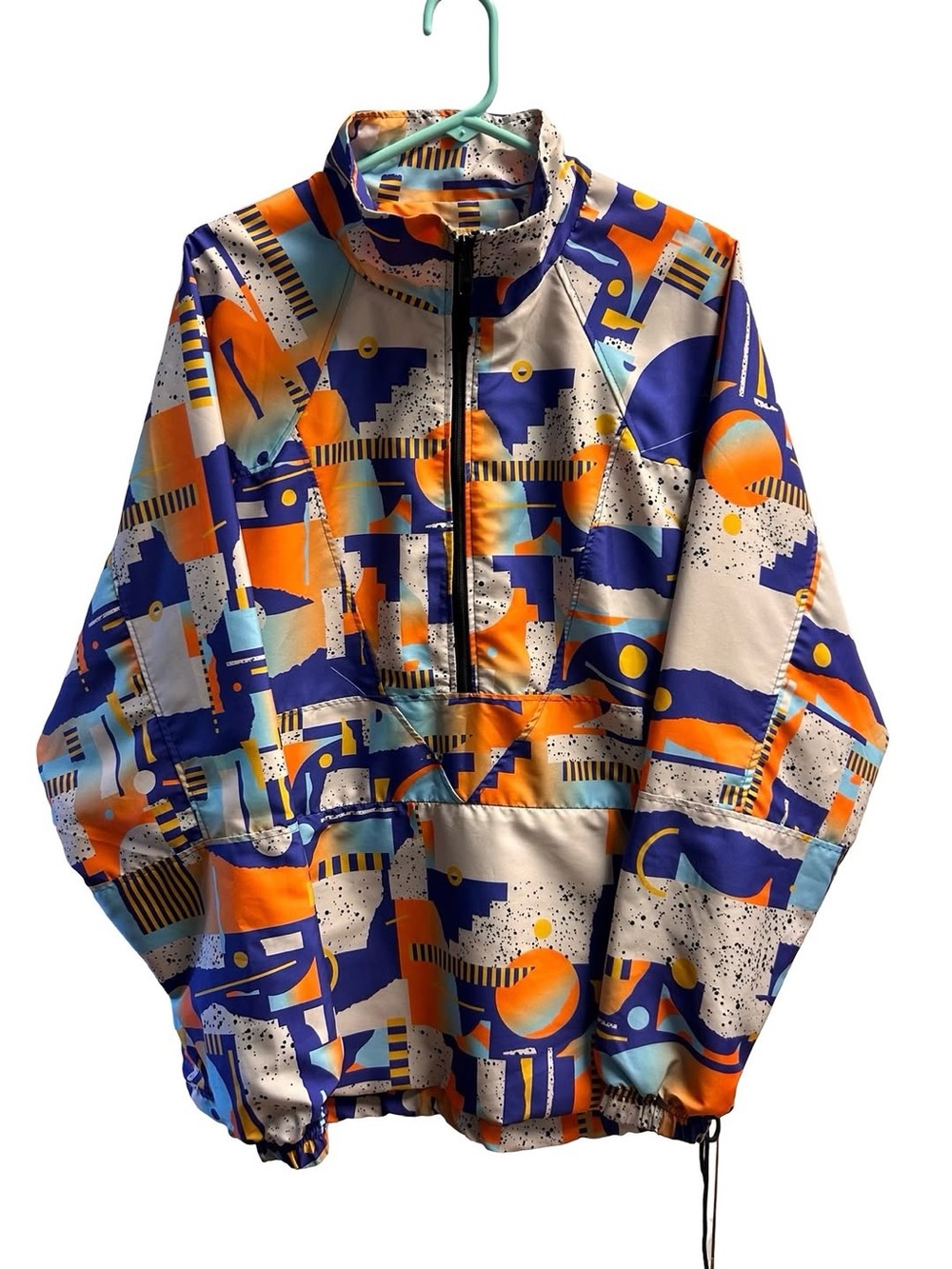 Saved by the Bell Energy ⚡ Loud Abstract Retro Windbreaker
